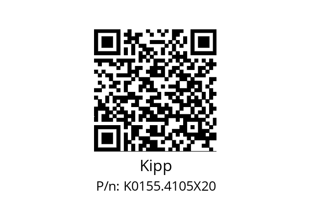   Kipp K0155.4105X20