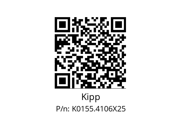   Kipp K0155.4106X25