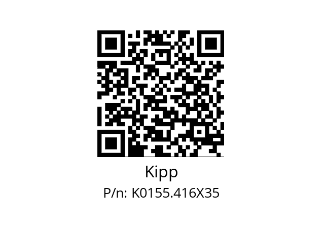   Kipp K0155.416X35