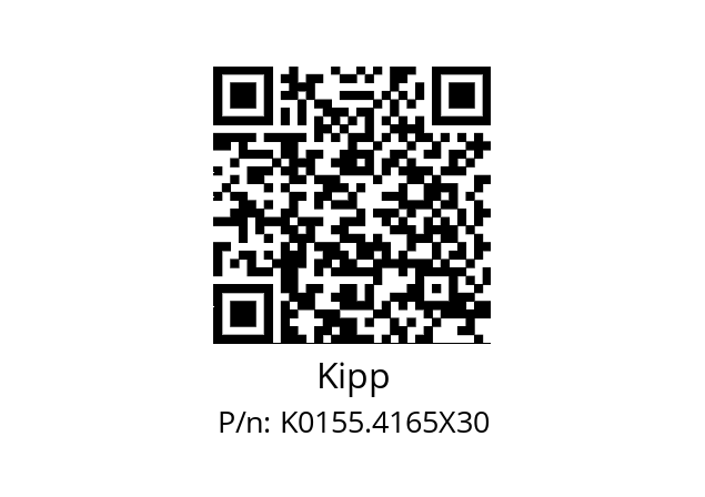   Kipp K0155.4165X30