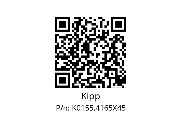   Kipp K0155.4165X45