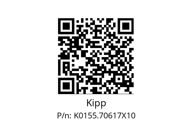   Kipp K0155.70617X10