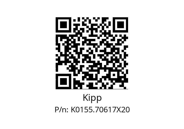   Kipp K0155.70617X20