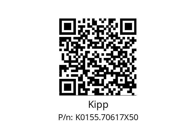   Kipp K0155.70617X50