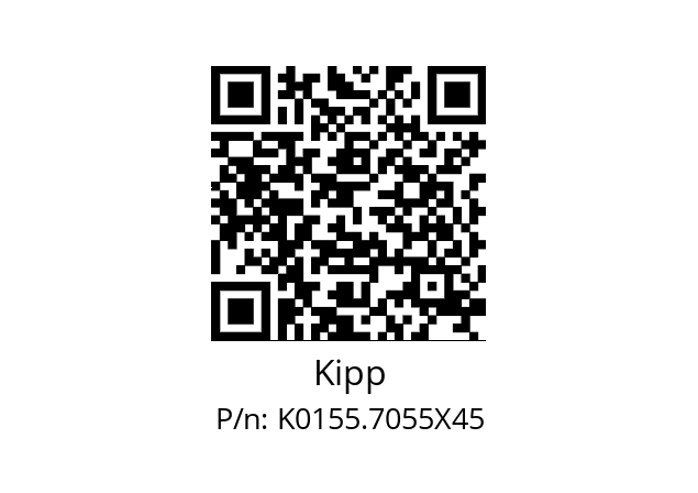   Kipp K0155.7055X45