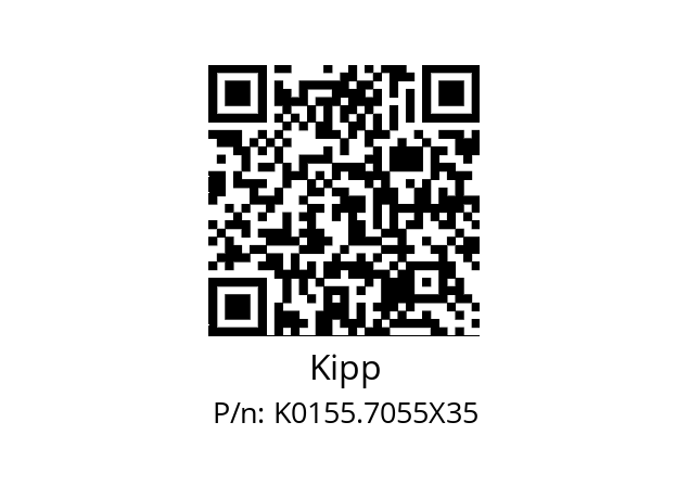   Kipp K0155.7055X35