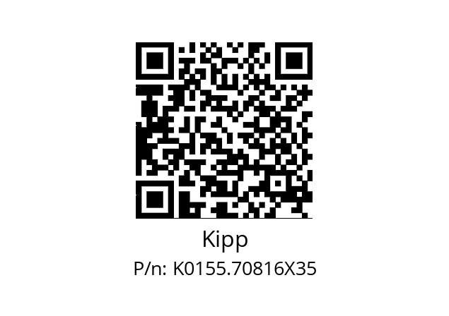   Kipp K0155.70816X35