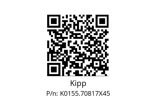   Kipp K0155.70817X45