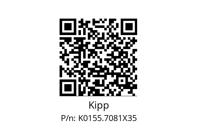   Kipp K0155.7081X35