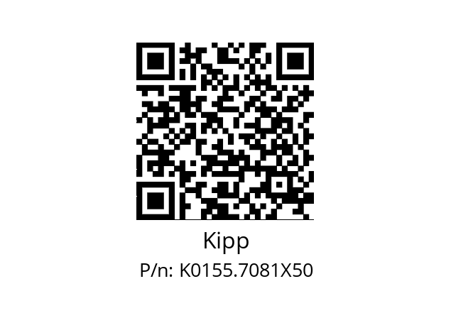   Kipp K0155.7081X50