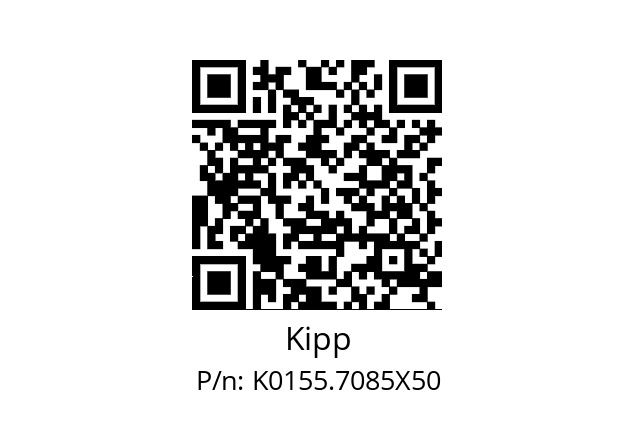   Kipp K0155.7085X50