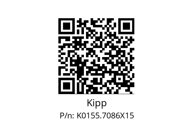   Kipp K0155.7086X15