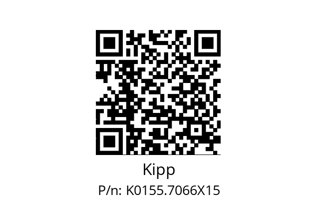   Kipp K0155.7066X15