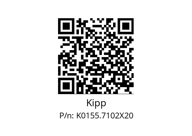   Kipp K0155.7102X20