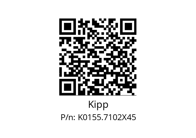   Kipp K0155.7102X45