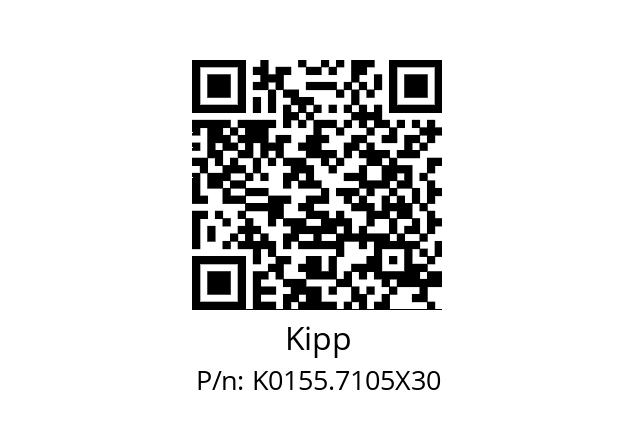   Kipp K0155.7105X30