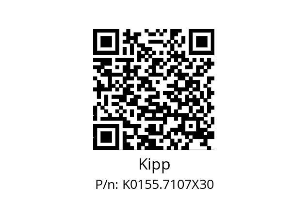   Kipp K0155.7107X30