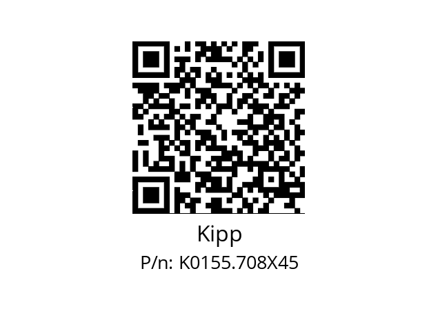   Kipp K0155.708X45