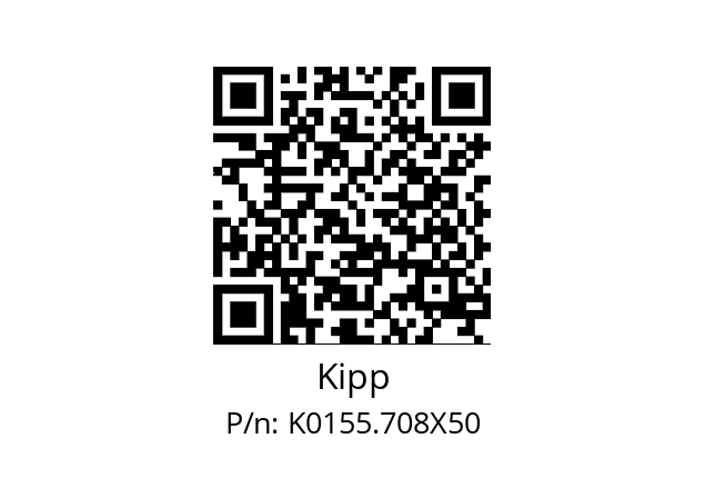   Kipp K0155.708X50