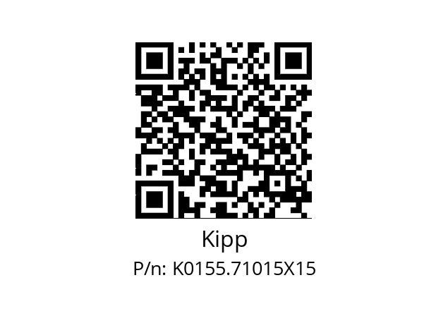   Kipp K0155.71015X15