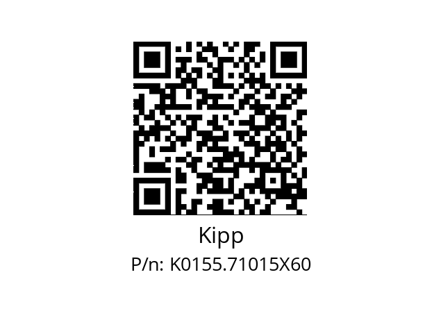   Kipp K0155.71015X60