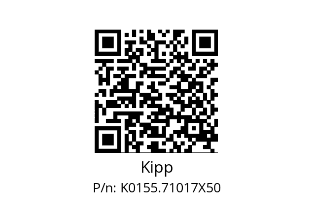   Kipp K0155.71017X50