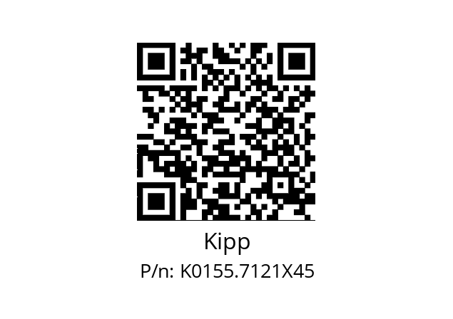   Kipp K0155.7121X45