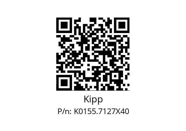   Kipp K0155.7127X40