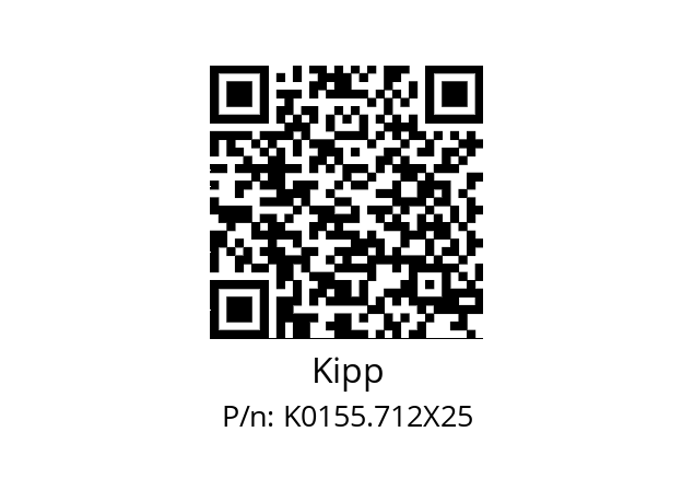   Kipp K0155.712X25