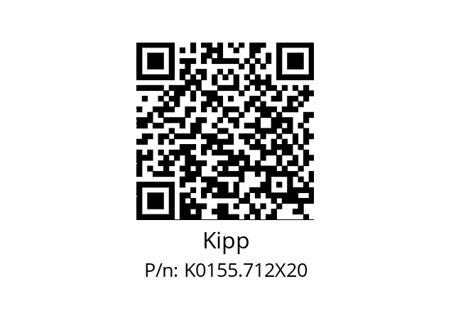   Kipp K0155.712X20