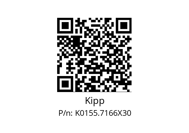   Kipp K0155.7166X30