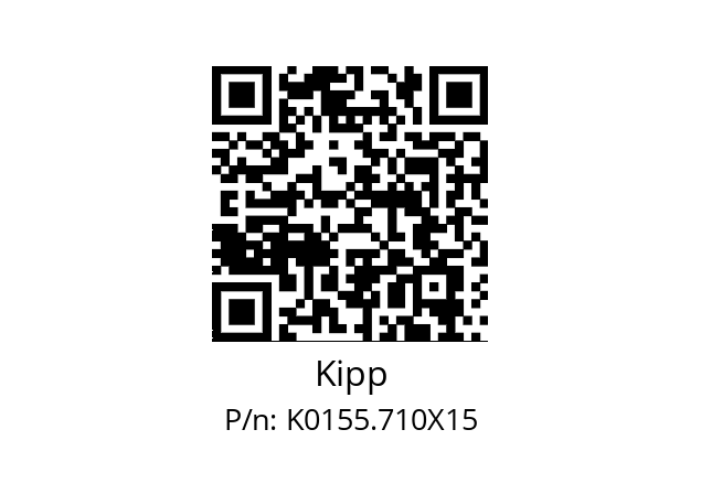   Kipp K0155.710X15