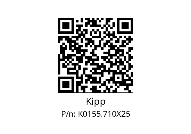   Kipp K0155.710X25