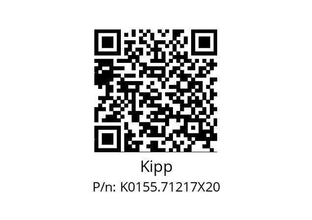   Kipp K0155.71217X20