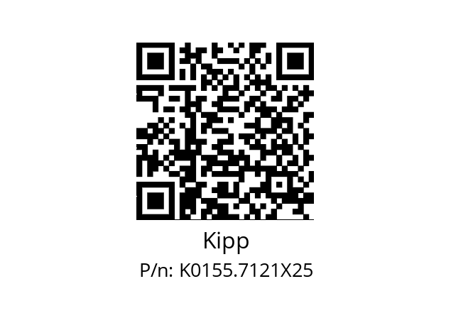   Kipp K0155.7121X25