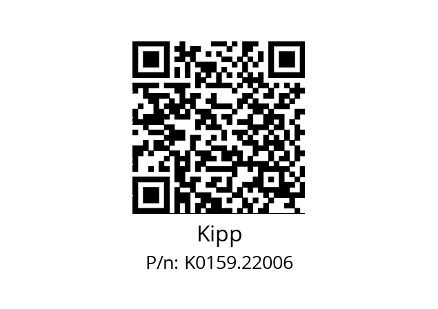   Kipp K0159.22006