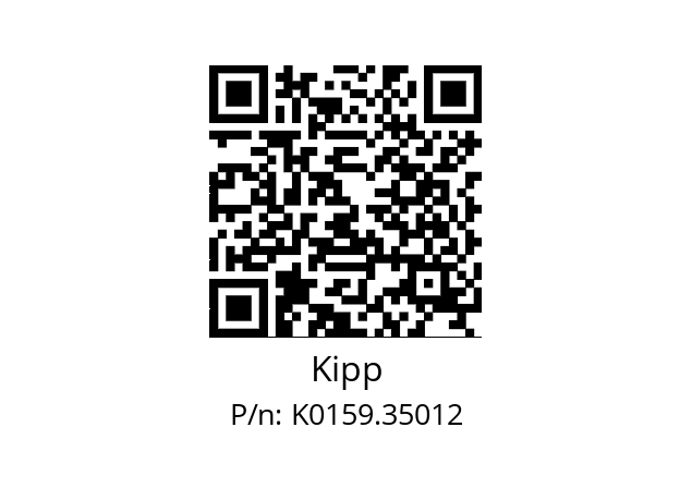   Kipp K0159.35012