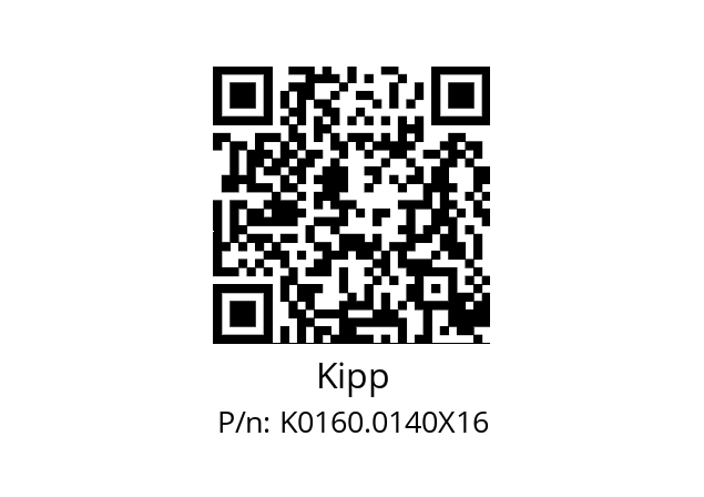   Kipp K0160.0140X16