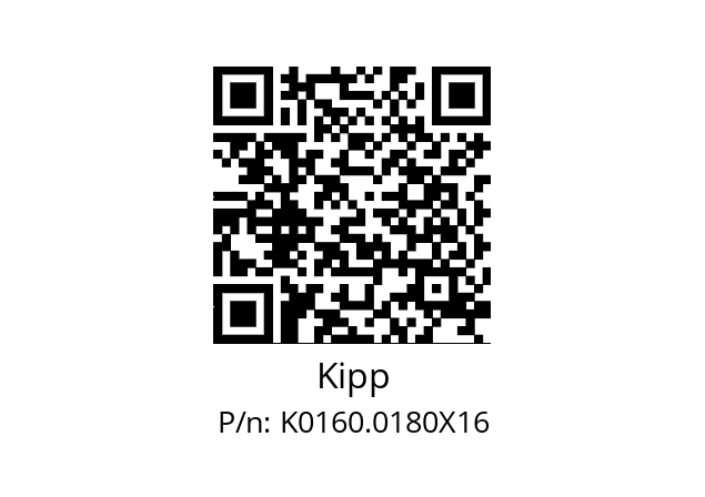   Kipp K0160.0180X16