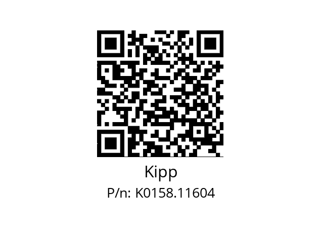   Kipp K0158.11604