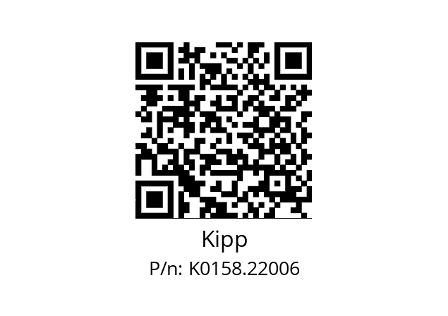   Kipp K0158.22006