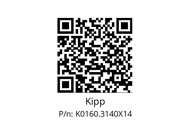   Kipp K0160.3140X14