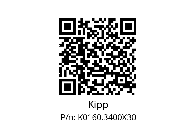   Kipp K0160.3400X30