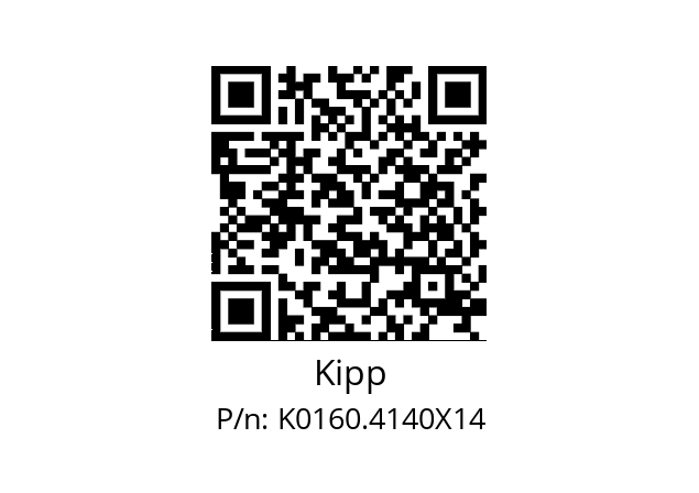   Kipp K0160.4140X14