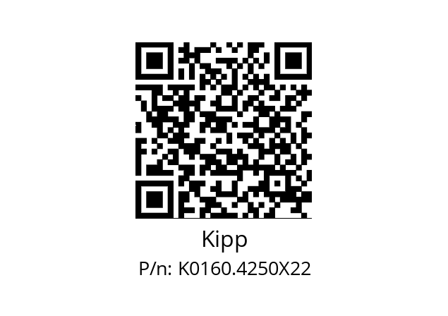   Kipp K0160.4250X22