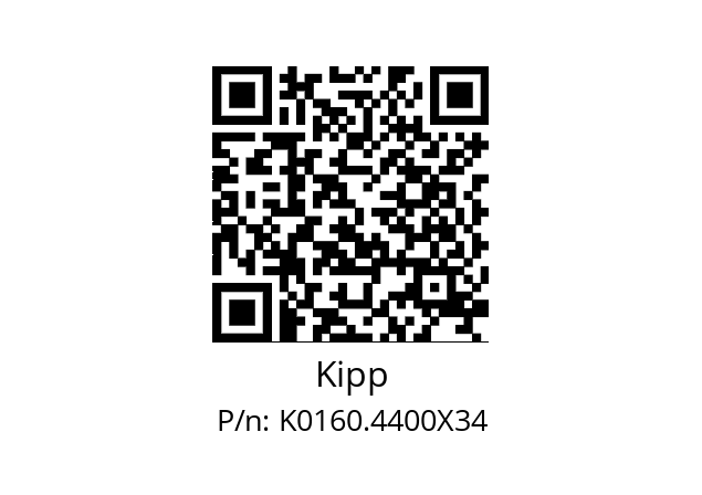   Kipp K0160.4400X34