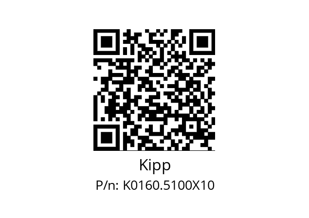   Kipp K0160.5100X10