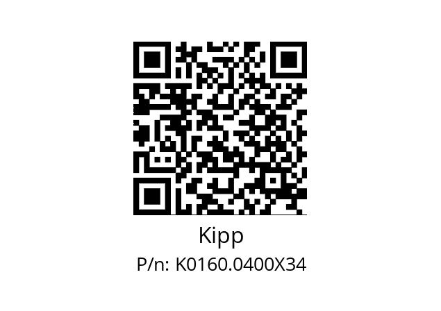   Kipp K0160.0400X34