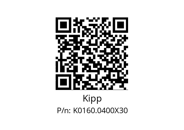   Kipp K0160.0400X30