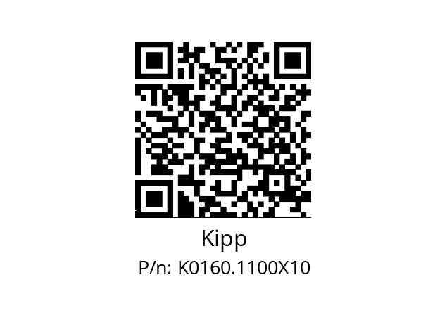   Kipp K0160.1100X10